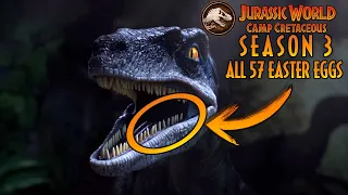 All 57 Easter Eggs & References in Camp Cretaceous Season 3 in under 12 minutes...