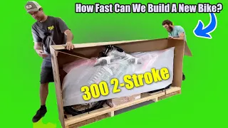 How fast can we unbox a new dirt bike? 2024 Beta 300 RR 2-stroke