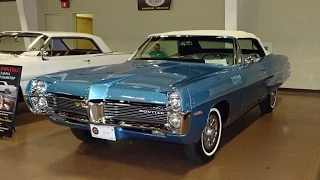 1967 Pontiac 2+2 Convertible in Tyrol Blue with 428 Engine Start Up My Car Story with Lou Costabile