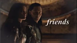Loki and Sif | we weren't just friends.