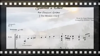 Gabriel's Oboe/Nella Fantasia(넬라판타지아)/Mission O.S.T/Ennio Morricone/Clasical Guitar/tab/Sheet Music