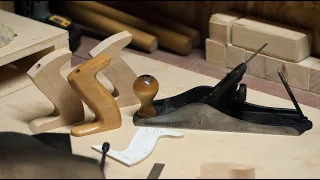 Рукоятка для ручного рубанка своими руками | Hand plane tote. Relax video. ASMR Craft.