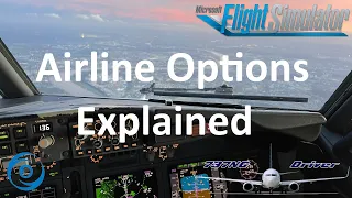 PMDG 737: Airline Options explained