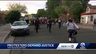 Protesters demand action against APD use of force