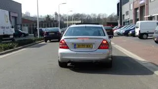 Mercedes C55 AMG Race Exhaust system INSANE SOUND by Maxiperformance