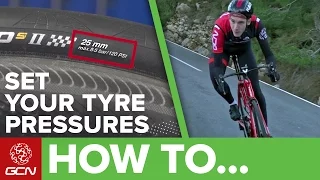 Bike Tyre Pressure Explained | Road Bike Maintenance