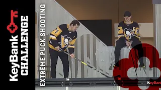 Sidney Crosby vs. Evgeni Malkin: Extreme Puck Shooting | Pittsburgh Penguins