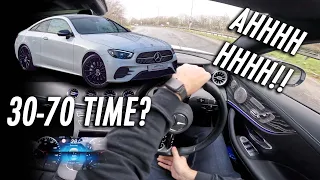 2021 MERCEDES E300 COUPE DRIVING POV/REVIEW // EQ BOOST!!!