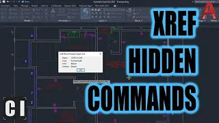 AutoCAD Hidden XREF Commands! Save Time With These External References Tricks