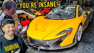 I Showed My Flooded $2,000,000 McLaren P1 To Famous Car YouTubers And They Called Me Crazy