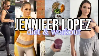 Trying JENNIFER LOPEZ'S Diet & Workout !!