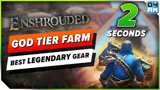 ENSHROUDED FASTEST LEGENDARY FARM - 2 Seconds Max Level Chest Farming Guide!