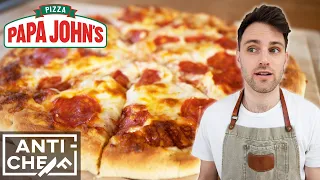 Recreating PAPA JOHN'S PEPPERONI PIZZA at home