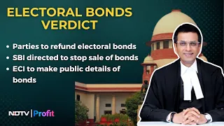 Supreme Court On Electoral Bonds: SC Issues Directions To ECI & SBI | SC Verdict On Electoral Bonds