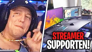 KLEINEN Streamer Unterstützen!😱 REAKTION auf Gaming-Setups! ❘ MontanaBlack Stream Highlights