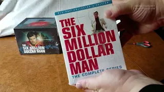 UNBOXING The Six Million Dollar Man Blu-ray Collector's Edition Shout! Factory