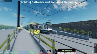 (Roblox) Bathwick & Somerset Bus and Tram Simulator Gameplay (9/11/21)