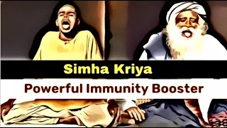 Simha Kriya - Simple Yogic Process To Boost Immunity | Devotees Of Sadhguru