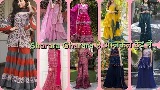 💃Short Frock Sharara Collection 2023||Sharara/Gharara Dress Designs||Short Frock Design For Girls||