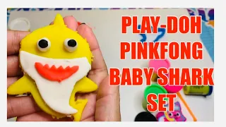 PINKFONG BABY SHARK PLAY-DOH SET | UNBOXING AND TOY REVIEW- CT FAMILY