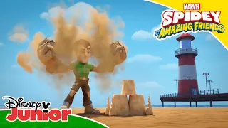 Sandman Won't Share | Spidey and His Amazing Friends 🕸️ | Disney Junior MENA