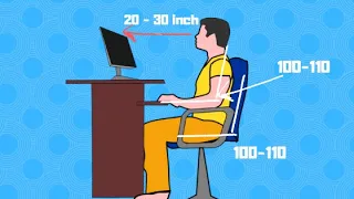 Correct Posture for Sitting in Front of Computer