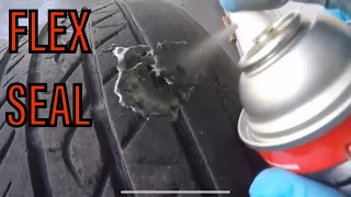 FLEX SEAL: Can it Fix FLAT Tire? Let’s Find Out!