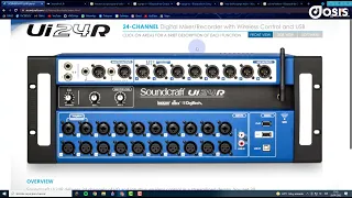 Capacitación de Sonido 1 (Soundcraft UI24R) - Ministerio Multimedia Iglesia Dosis de Amor