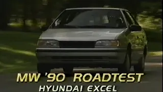 1990 Hyundai Excel GL (Manual) (X2) - MotorWeek Retro