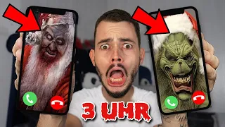 RUFE NIEMALS GRINCH und WEIHNACHTSMANN um 3 UHR NACHTS an auf FACETIME!!