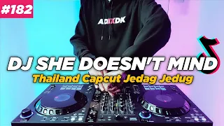 DJ SHE DOESN'T MIND TIKTOK REMIX FULL BASS