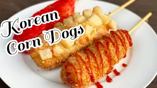 Korean Corn Dogs (How to Make Korean Corn Dogs)