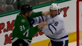 Carrick and Roussel exchange blows in spirited tilt