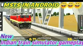 Indian railway simulator ultimate first gameplay and Review | new train sinulator game release today