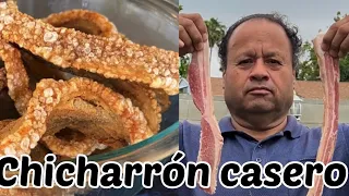 Como hacer el mejor chicharron casero