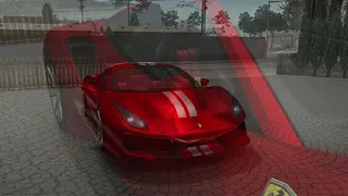 Ferrari 488 Pista VehFuncs/ImVehFt/Active-Dashboard [GTA SA]