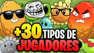 +30 TIPOS DE JUGADORES en PVZ 2