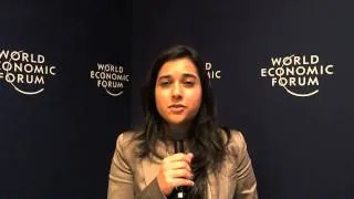 Zainab Kakal - World Economic Forum on India 2012 social media corner