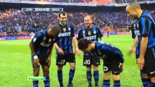 Gol di Nagatomo - Inter vs. Genoa (5:2)