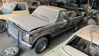 Starting our ‘86 Ford F-150! It’s been sitting for 15 Years!