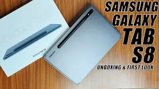 Samsung Galaxy Tab S8 5G Unboxing, First Impressions & Specifications