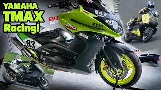 ヤマハ・メガスクーター TMAX ワンメイクレース