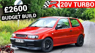 🐒 300HP FOR £2600 - VW POLO WITH SEAT CUPRA R 1.8T 20V SWAP!