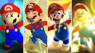 Evolution of Mario Getting Zapped (1988-2017)