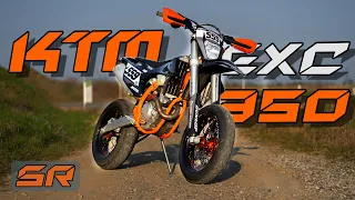 TESTFAHRT [KTM EXC 350] #SUPERMOTO