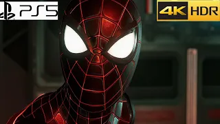 Spider-Man: Miles Morales (ps5) free roam gameplay 4K-60FPS