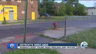 Woman's body found on Detroit's West Side