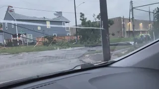 KHOU 11 team coverage of storm damage cleanup in the Houston area