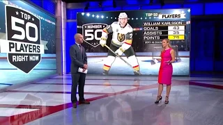 Top 50 NHL Players: William Karlsson takes 50