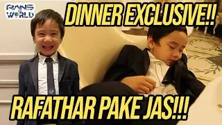 PERTAMA KALI RAFATHAR MAU PAKE JAS!! DINNER MEWAH BARENG BOS TV DI PARIS!! #RANSTHEWORLD